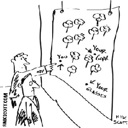 sales presentation cartoon